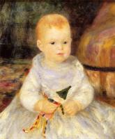 Renoir, Pierre Auguste - Child with Punch Doll